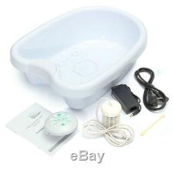 110-220V Ionic Ion Detox Foot Bath Cell Cleanse SPA Machine Set with Tub 1