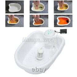 110-220V Ionic Ion Detox Foot Bath Cell Cleanse SPA Machine Set with Tub 1 M