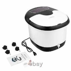 2020 New Foot Spa Bath Massager Automatic Massage Rollers Heating Soaker Bucket