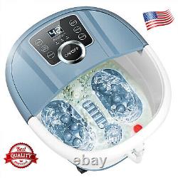 2021 Foot Spa Bath Massager Automatic Massage Rollers Heat Temperature Timer USA