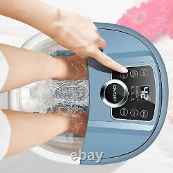 2021 Foot Spa Bath Massager Automatic Massage Rollers Heat Temperature Timer USA