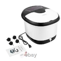 2021 Model Foot Spa Bath Massager with Massage Rollers Heat and Temp Timer