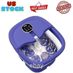 2023.8 Upgrade Collapsible Foot Spa Electric Rotary Massage, Foot Bath