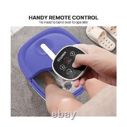 2023.8 Upgrade Collapsible Foot Spa Electric Rotary Massage, Foot Bath with