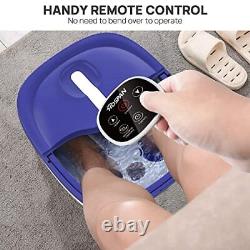 2023.8 Upgrade Collapsible Foot Spa Electric Rotary Massage, Foot Bath with