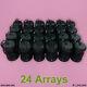 24 Black Round Arrays For Ionic Detox Foot Bath Spa Cleanse Machine 30-50 Times