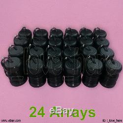 24 Black Round Arrays for Ionic Detox Foot Bath Spa Cleanse Machine Accessories