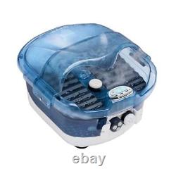 2-in-1 Sauna and Footbath with Heat Boost, Pedicure At-Home Spa with Visible