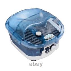 2-in-1 Sauna and Footbath with Heat Boost, Pedicure At-Home Spa with Visible