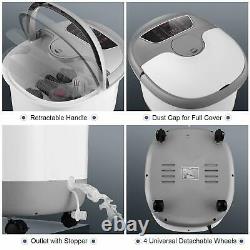 4 Types New Foot Spa/Bath Massager With Heat, Bubble-s And Vibration