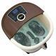 7-types Foot Spa Bath Massager Stress Relief With Heat Bubbles, Roller&timer Us
