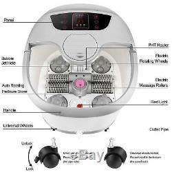 ACEVIVI Foot Bath with Heat &Massage and Bubbles, Foot Spa Massager withMotorized