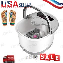 ACEVIVI Foot Bath with Heat &Massage and Bubbles, Foot Spa Massager withMotorized