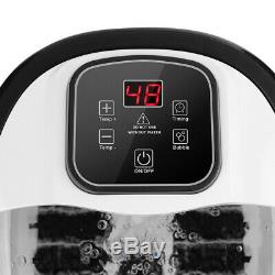 ACEVIVI Foot Spa Bath Massager Bubble Heat LED Display Infrared Relax Timer US