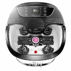 ACEVIVI Portable Foot Spa Bath Massager Set Heat LCD Display Infrared Relax