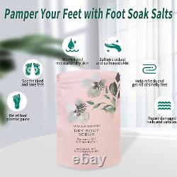 AIVEISI Foot Spa Bath Massager & Epsom Salts, Collapsible Foot Bath with Heat Re