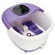 All In One Foot Spa Bath Massager Led Display Time Set Temp Heat Rollers Large