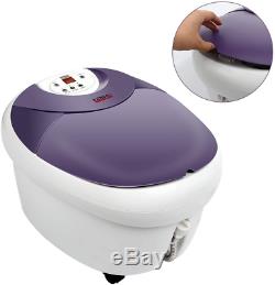 All In One Large Foot Spa Bath Massager With Rolling Massage Heat HF Vibration O