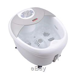 All In One Large Safest Foot Spa Bath Massager WithHeat HF Vibration O2 Bubbles Re