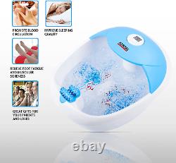 All in One Foot Spa Bath Massager with Heat, Digital Temperature Control, O2 Bub