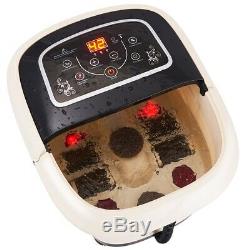 All-in-One Foot Spa Massager With 4 Rollers Ankle Bath Home Heat Therapy Machine