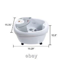 All in one Large Foot Spa Bath Massager WithHeat, Digital time and Temperature Con