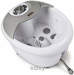 All in one Large Safest foot spa bath massager withheat, HF vibration, O2 bubbles