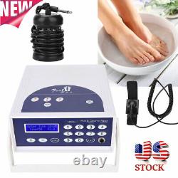 Anion Hydrogen Molecule Cell Detox Foot Bath Spa Machine Health Care Device 110V