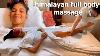 Asmr The Most Relaxing Himalayan Salt Stone Massage With Tibetan Bowl