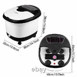 Auto Foot Bath Spa Massager Foot Soaker Heated Pedicure Foot Spa for Home 08