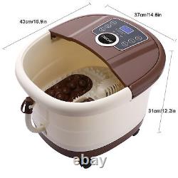 Auto Foot Bath Spa Massager Foot Soaker Heated Pedicure Foot Spa for Home 62
