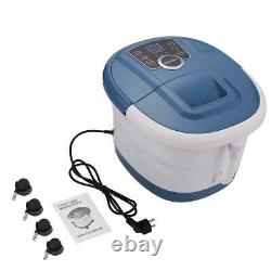 Auto Foot Spa Bath Massager with Massage Roller Heat Bubbles & Temp Timer GiftUSA
