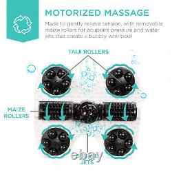 Automatic Heated Shiatsu Massage Foot Bath Spa with Pumice Stone, 2-IN-1 THERAPY