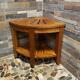Bath Shower Stool Seat Bathtub Spa Bench Chair Teak Wood Foot Rest