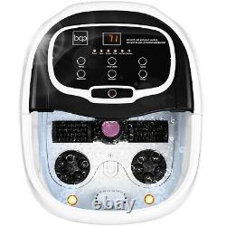 Best Choice Products Portable Heated Shiatsu Foot Bath Massage Spa with Pumice