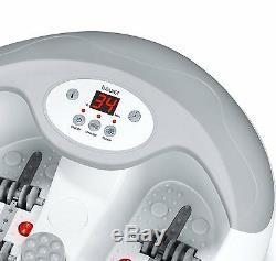 Beurer FB50 Luxury Foot Bath Spa with Water Heater + Bubble & Vibration Massage