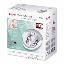 Beurer Multi-Function Luxury Foot Bath Spa Light Therapy Massager with Heater FB50