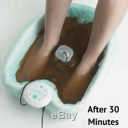 BioEnergiser Detox Foot Soaking Bath Spa