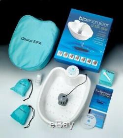 Bio Energiser Detox Spa Electrolysis Foot Bath, Customer Return With 2 J. G