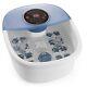 Curecure Foot Spa Bath Massager With Bubbles Vibrating And Heat Digital Adjus
