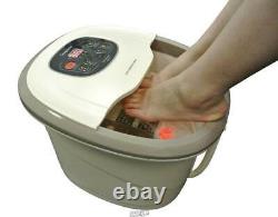 Carepeutic Deluxe Hydrotherapy Foot and Leg Spa Bath Massager