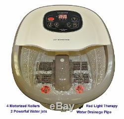 Carepeutic Motorized Foot and Leg Spa Bath Massager KH301B