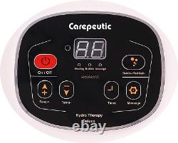 Carepeutic Motorized Hydro Therapy for Foot and Leg Spa Bath Massager, 17 Pound