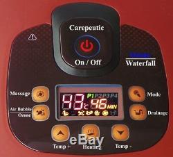 Carepeutic Ozone Waterfall Foot and Leg Spa Bath Massager, 20 Pound