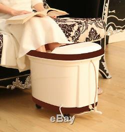 Carepeutic Touch Screen Water Jet Foot and Leg Spa Bath Massager KH305Brown