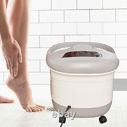 Casulo Foot Spa Massager Home Pedicure Bath with Heat Bubbles and Vibration 4