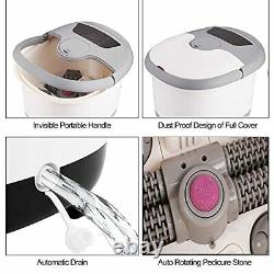 Casulo Foot Spa Massager Home Pedicure Bath with Heat Bubbles and Vibration 4