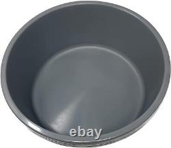 Circular washbasin portable foot bath soaking bucket basin (100)