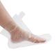 Clear Plastic Disposable Bath Liner Foot Pedicure Spa Wax Cover Bag Sock 200pcs