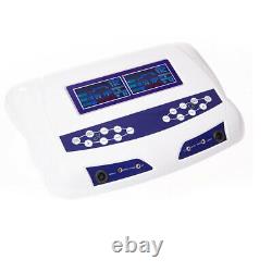 Colored LCD Foot Bath Spa Dual User Machine Ionic Detox Cell Cleanse with2 Arrays